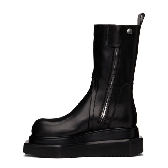 Rick Owen’s Black Creeper Turbo Cyclops Boots Men’s US 6/EU 39 $2675. - Picture 2 of 13